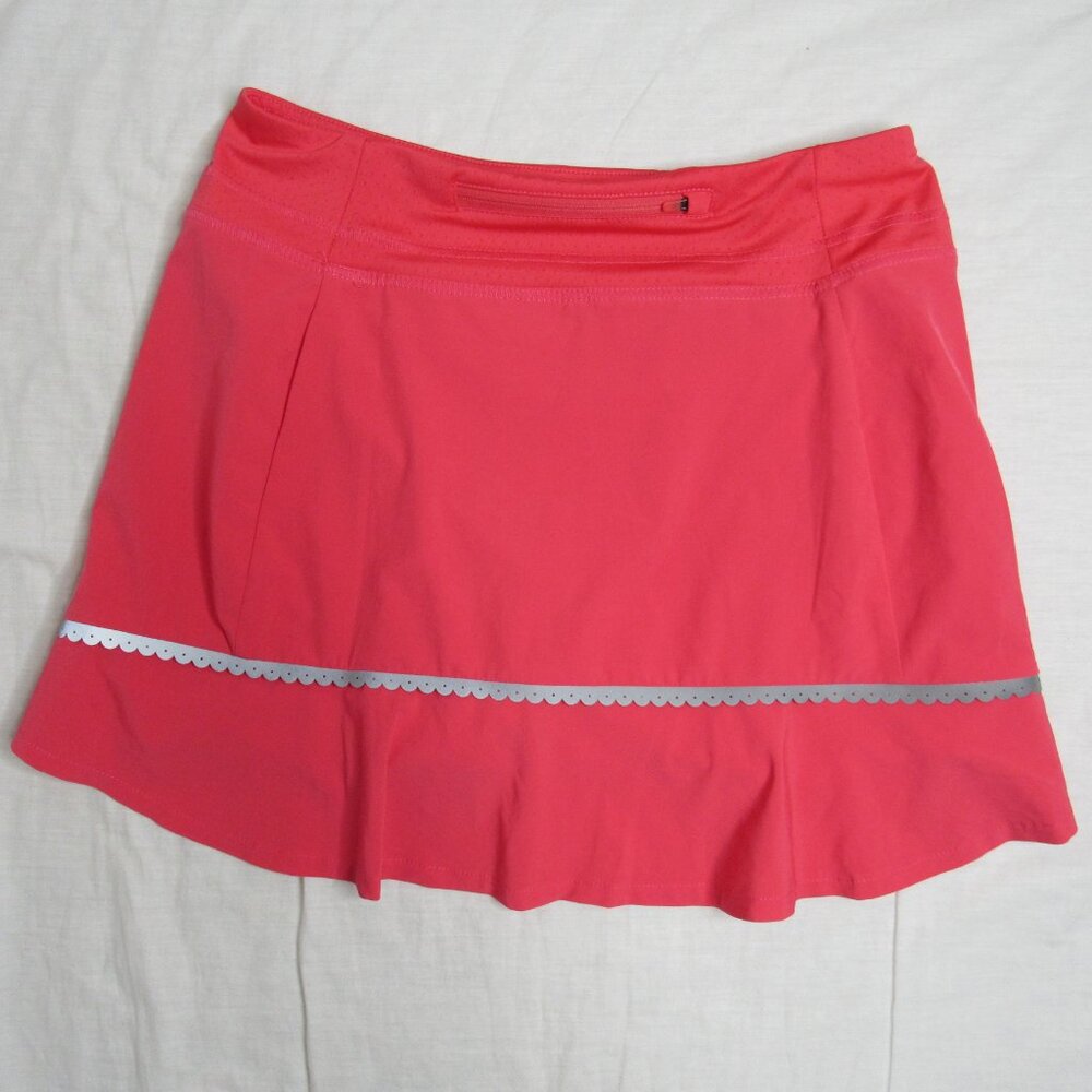 Title Nine Pink Reflective FLOUNCE Athletic Sport Skort Women's M Medium - Picture 9 of 10